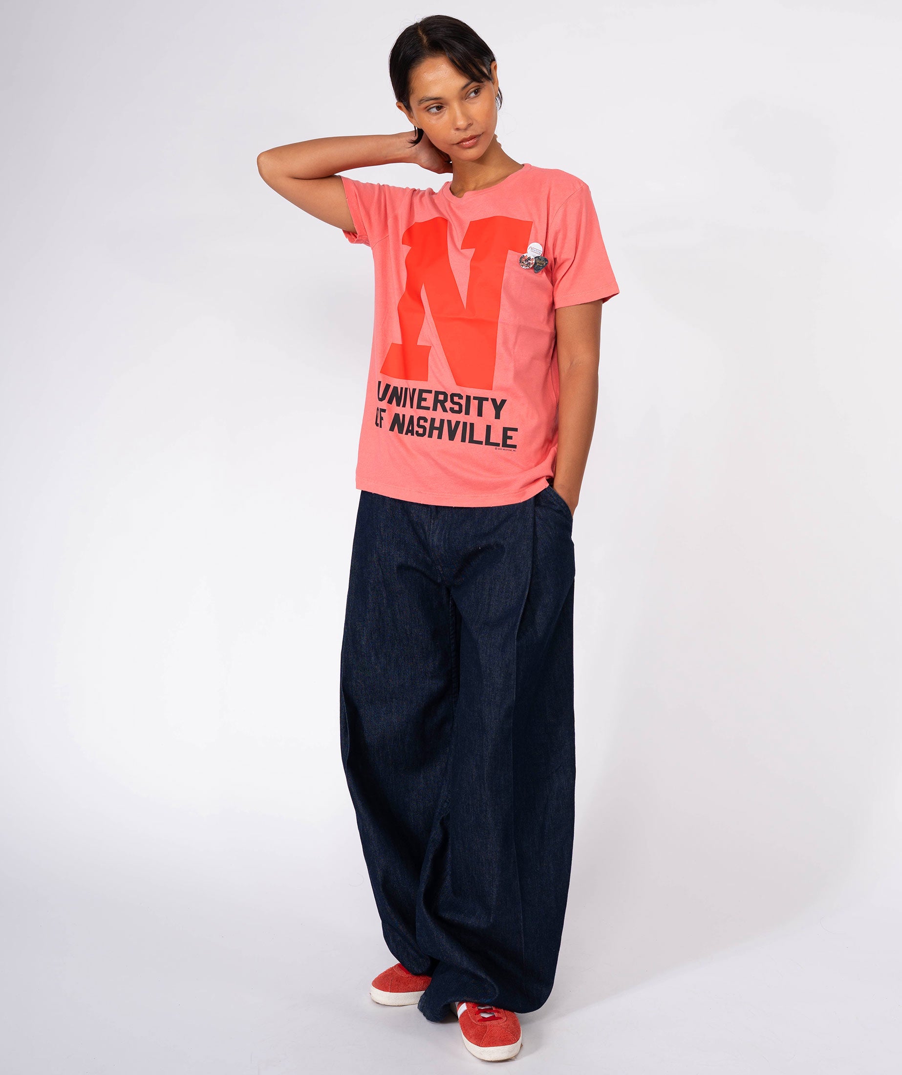 LETTERS" starlight malabar tee shirt