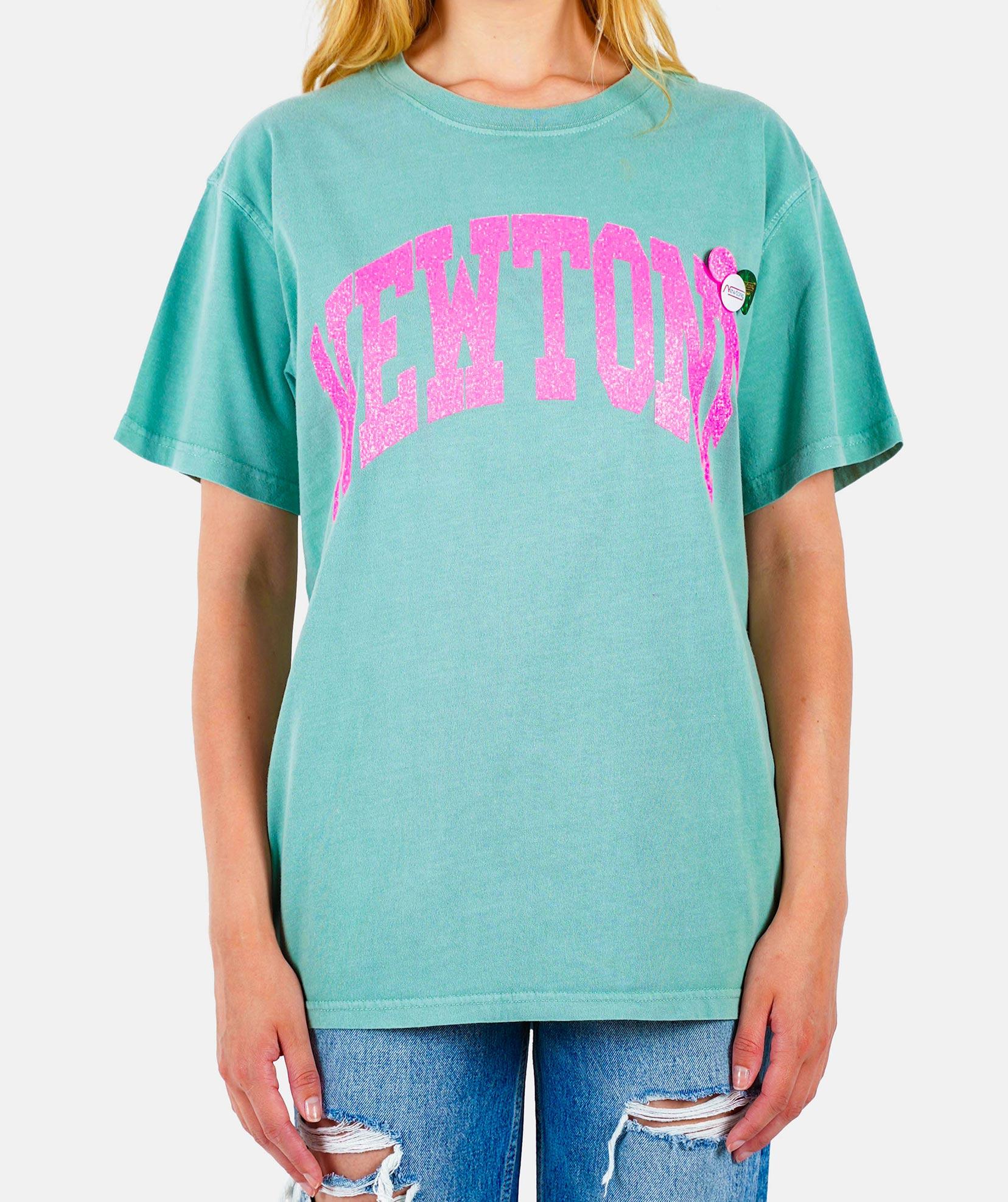 "TONE" trucker glass T-shirt - Newtone