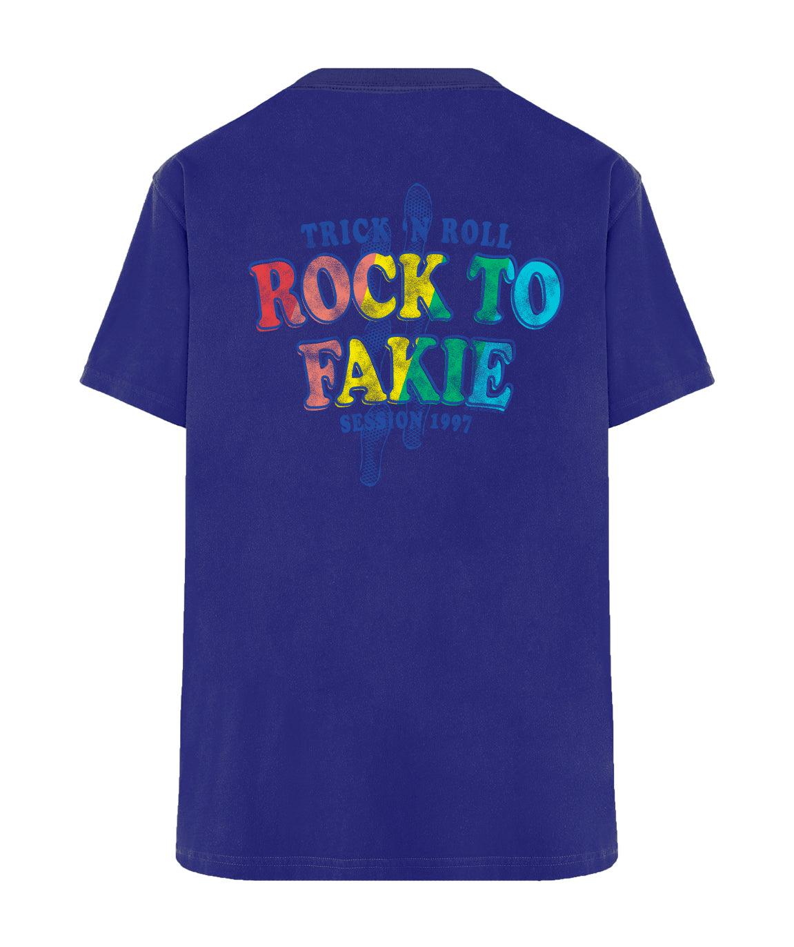 Tee shirt trucker royal "FAKIE SS24" - Newtone