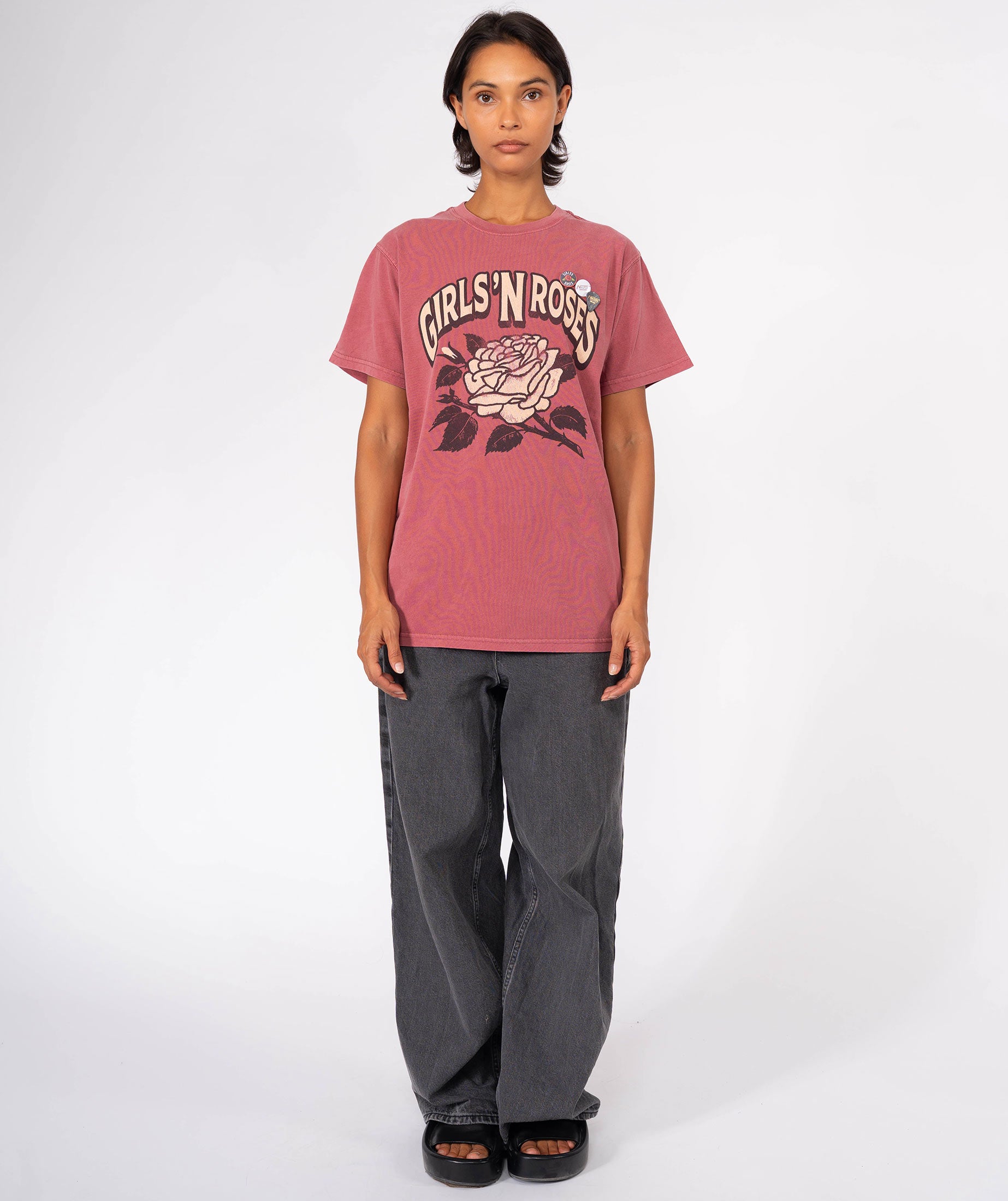 AXL" trucker brick tee shirt