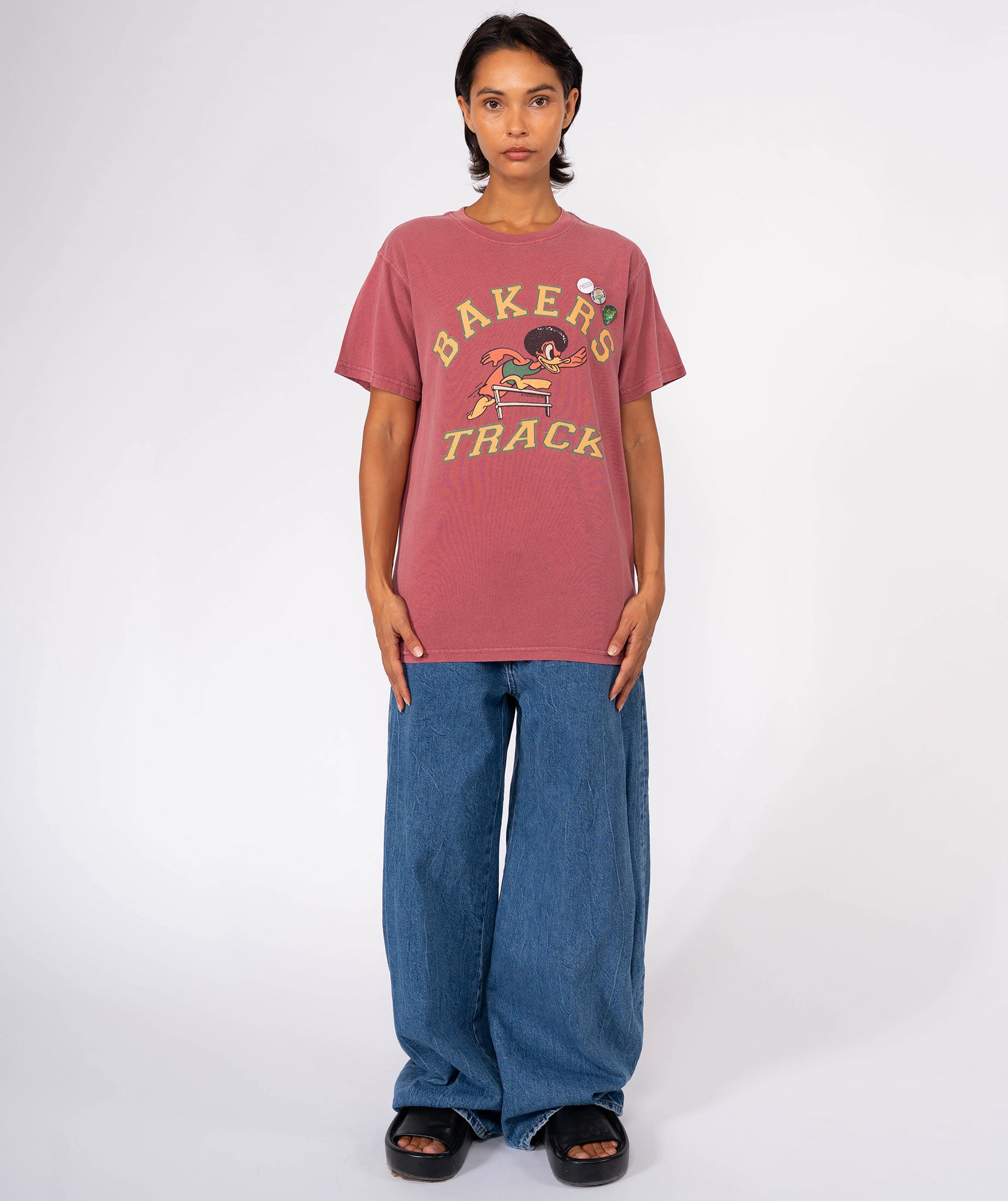 BAKERS" trucker brick tee shirt