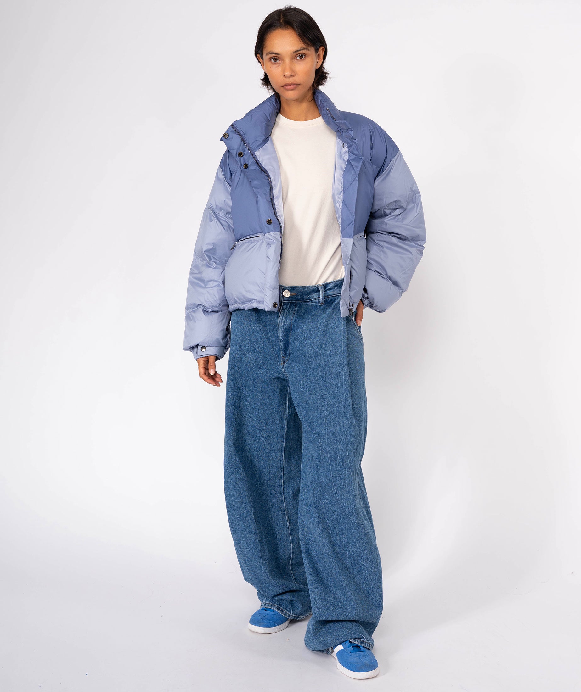 DAILY" natural trucker tee shirt