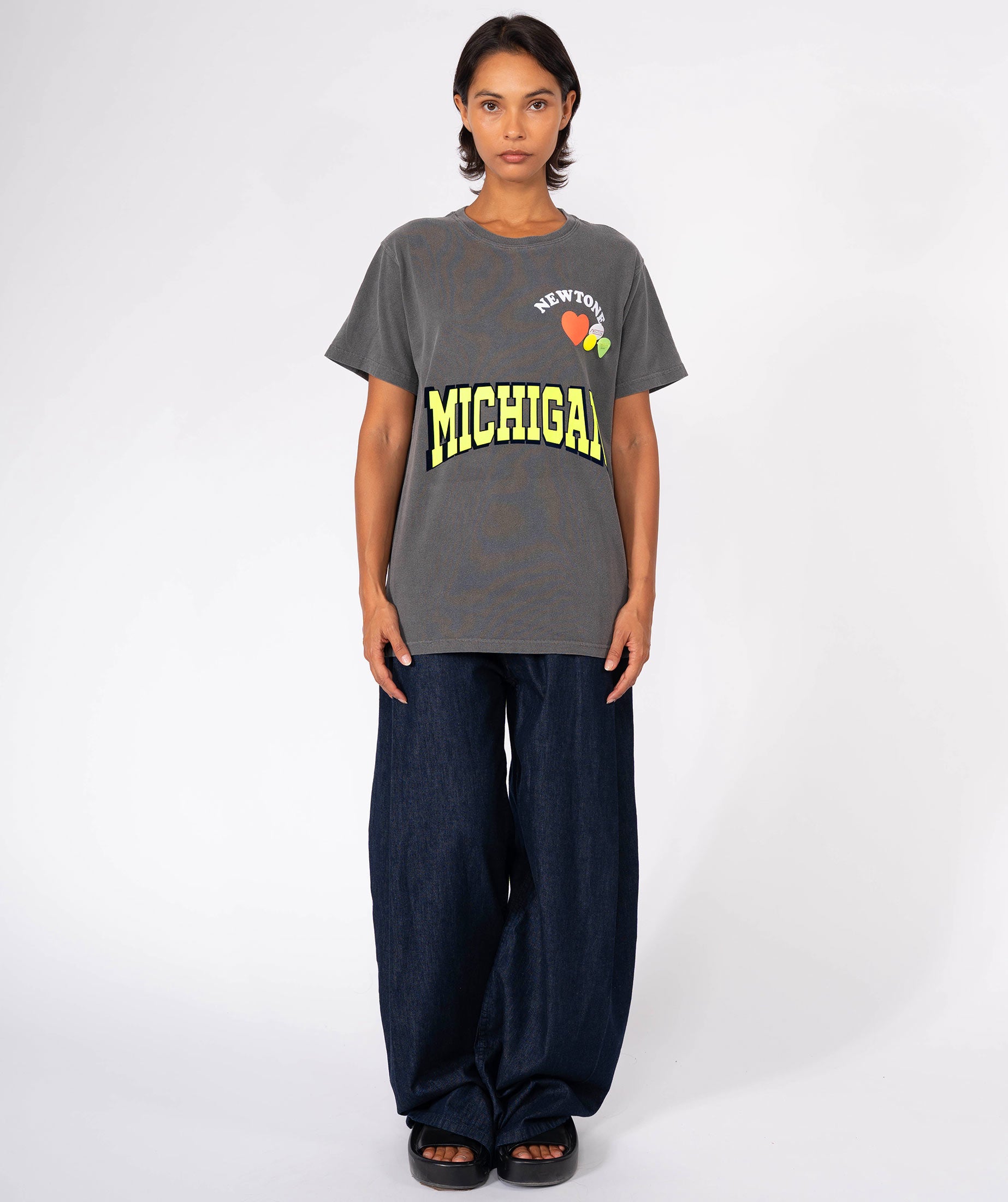 NWTLOVE" pepper trucker tee shirt