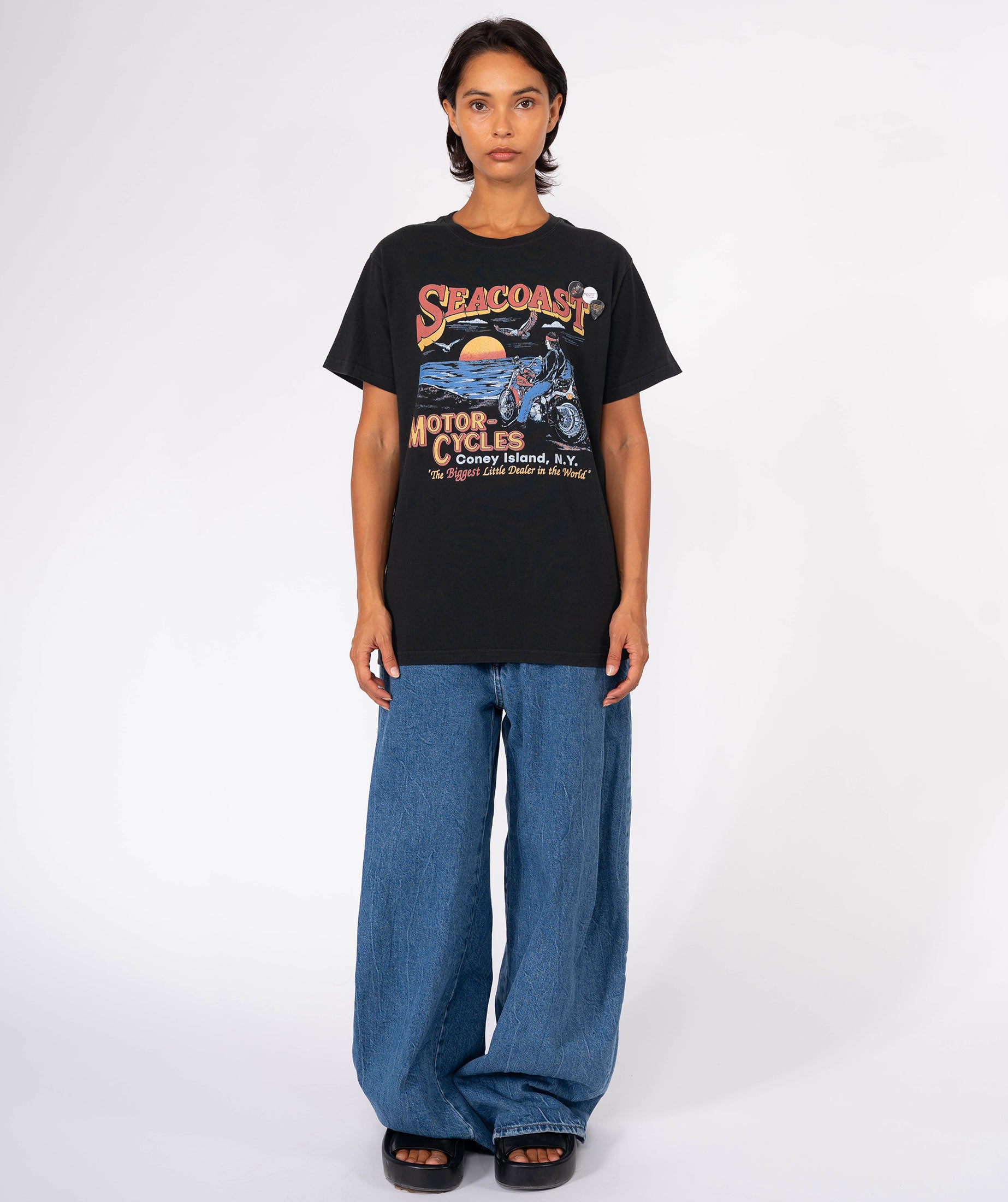 SEACOAST" trucker night tee shirt