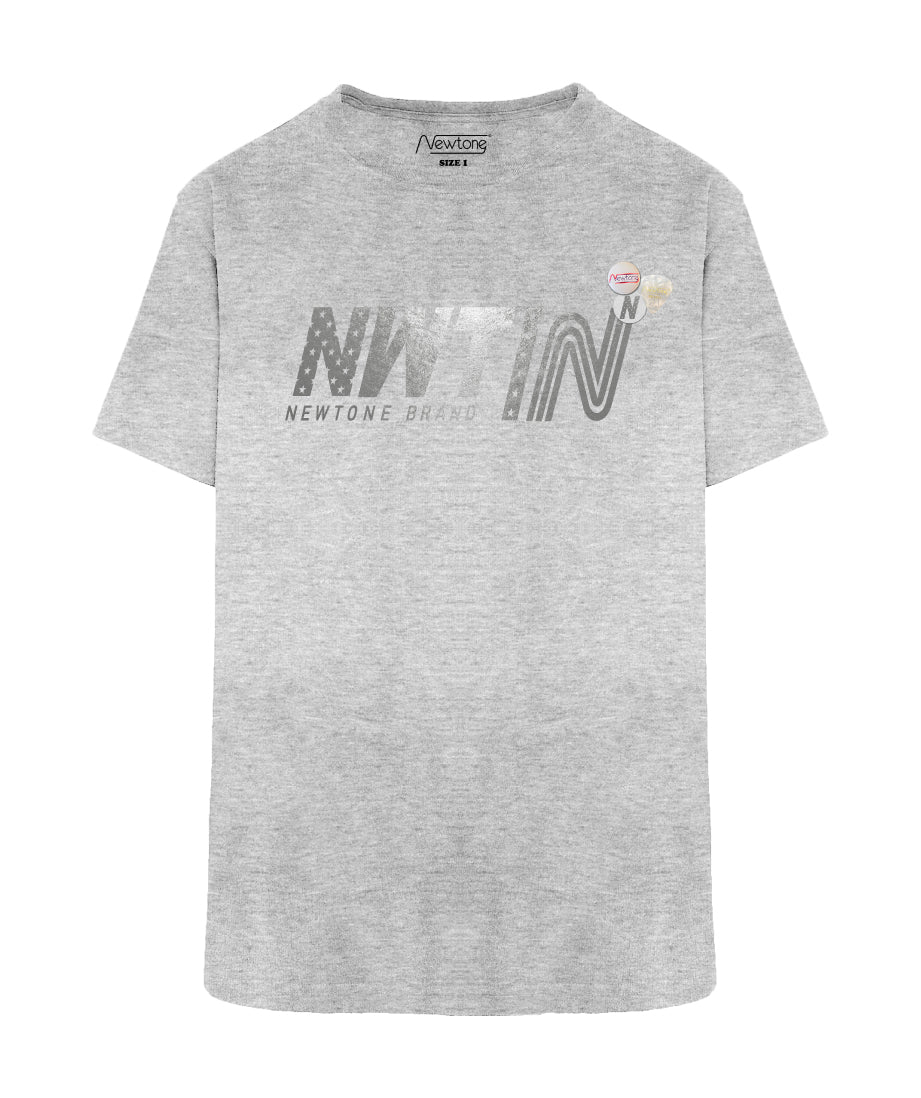 Ash trucker tee "OFFICIAL"