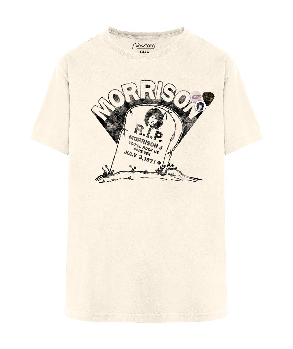 Tee shirt trucker natural "RIP" - Newtone