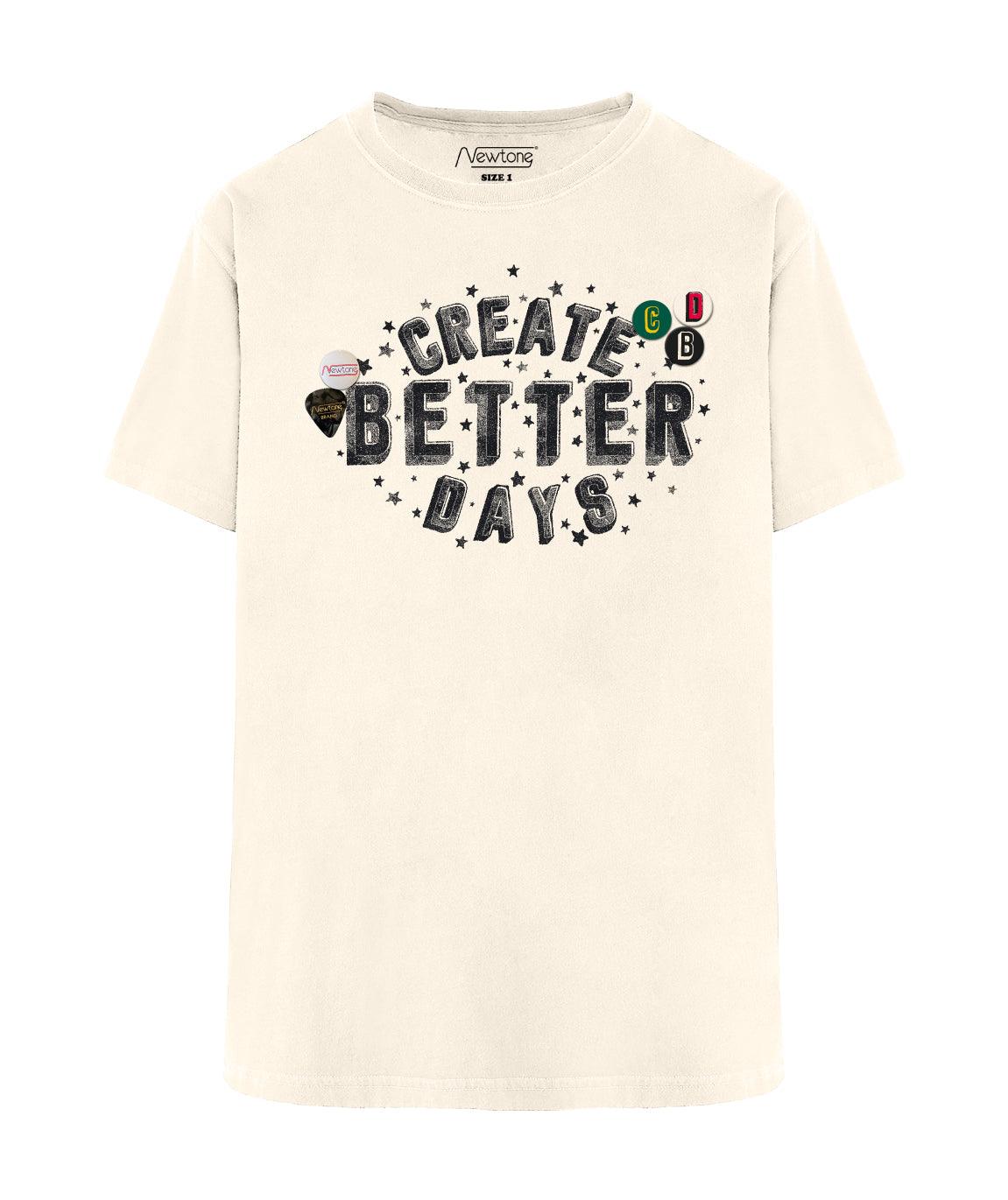 Natural "CBD" trucker tee - Newtone