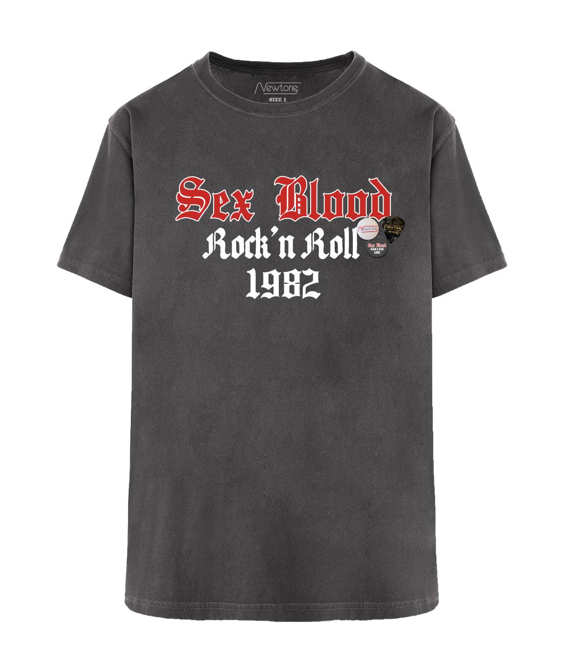 Pepper trucker tee "BLOOD" - Newtone