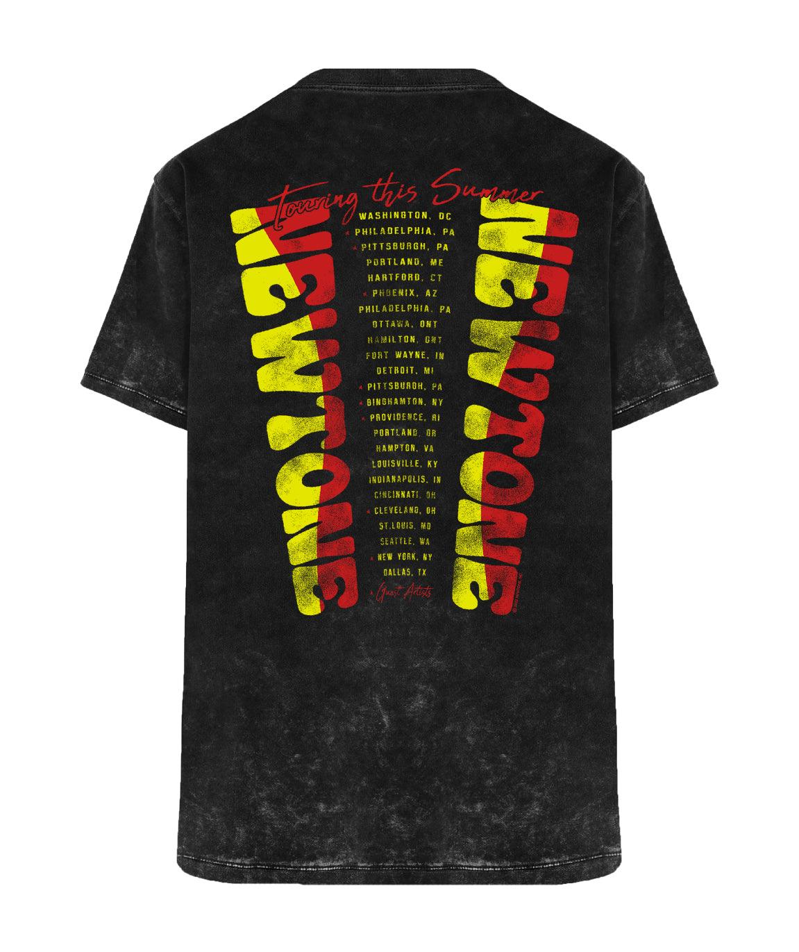 TOURING" napalm trucker tee shirt - Newtone