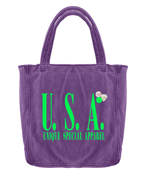 Greater purple bag "USA"