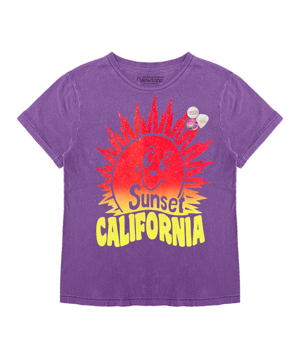 Purple starlight T-shirt "SUNLIGHT"