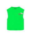 SINCE" dyer neon green tee shirt