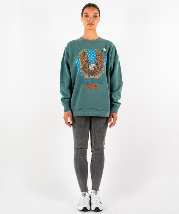 Roller forest sweatshirt "LEGEND" - Newtone