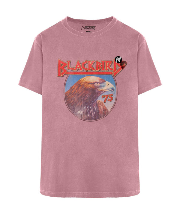 Nude trucker tee shirt "BLACKBIRD SS24" - Newtone