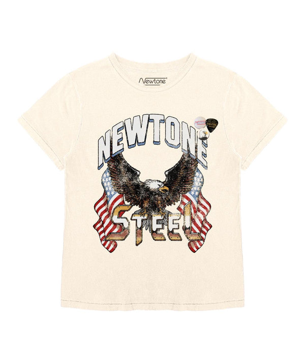 Tee shirt starlight natural "STEEL" - Newtone