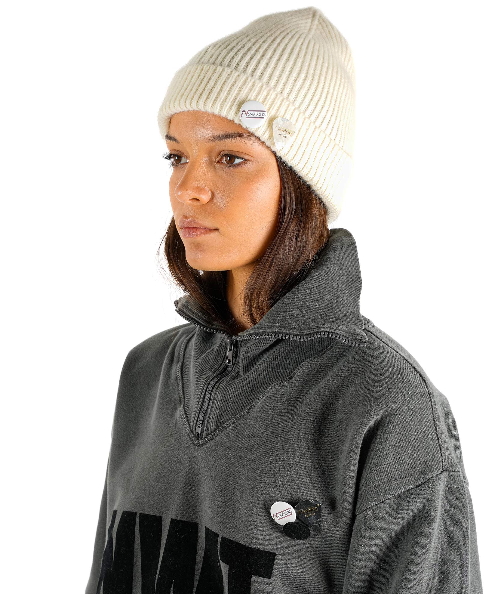 Beanie hayer natural "BLEED"