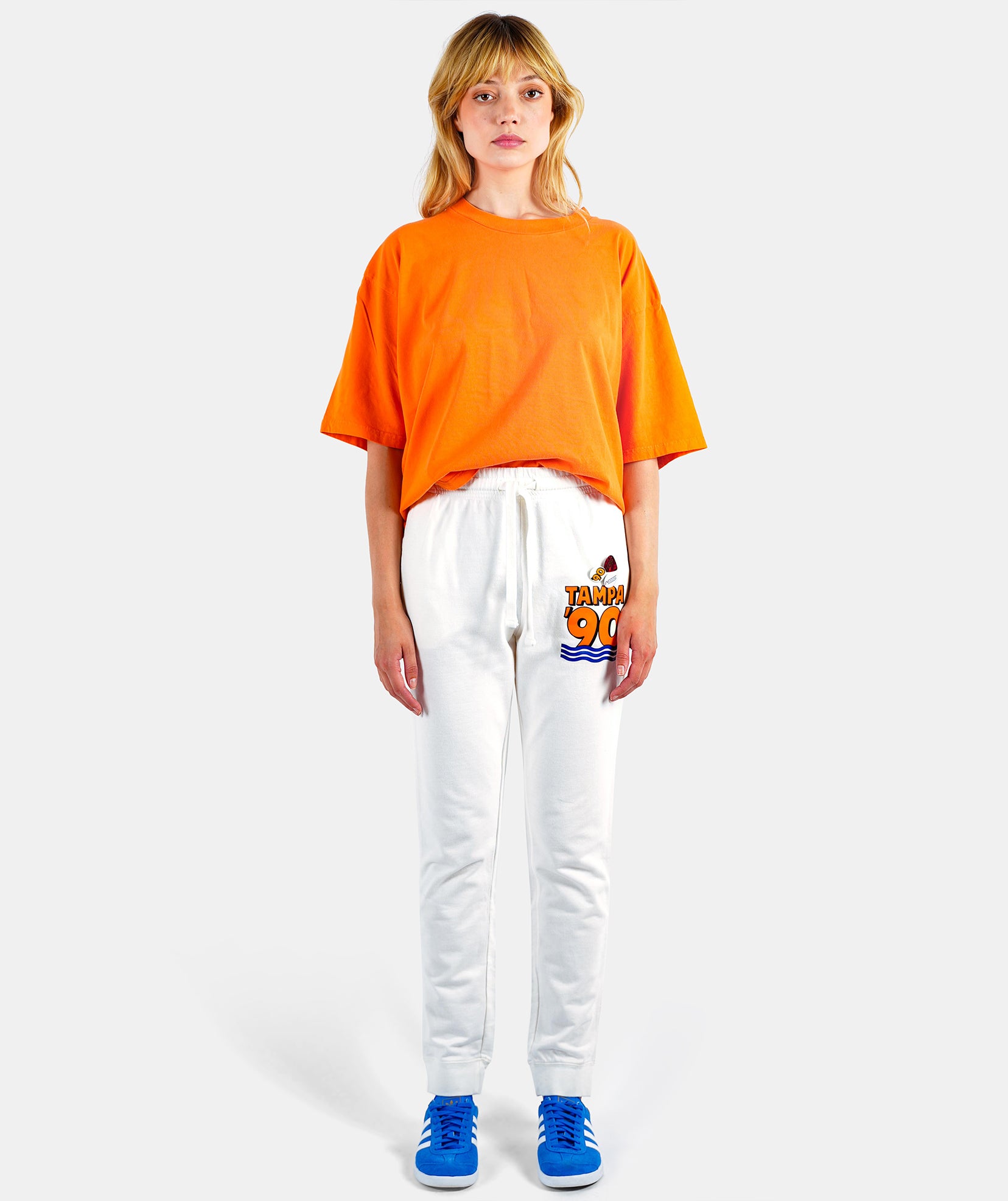 Jogging jogger dirty white "TAMPA"