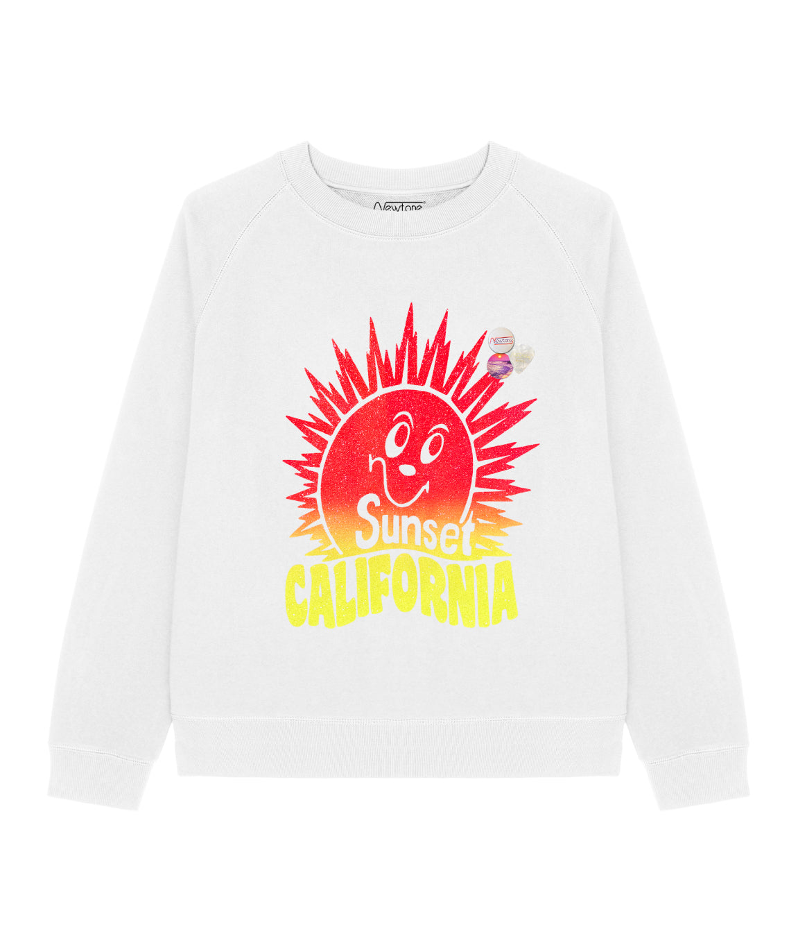 Sweatshirt egger dirty white "SUNLIGHT"