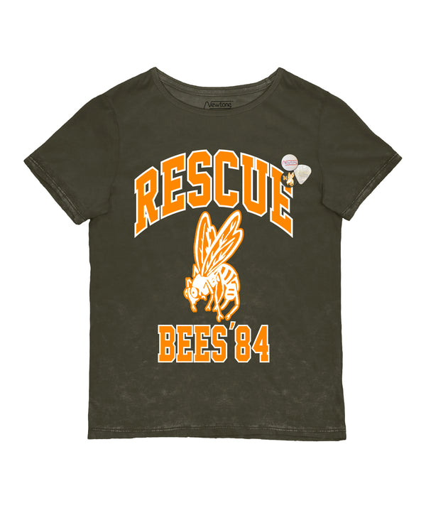 Schiffer khaki “BEES” t-shirt