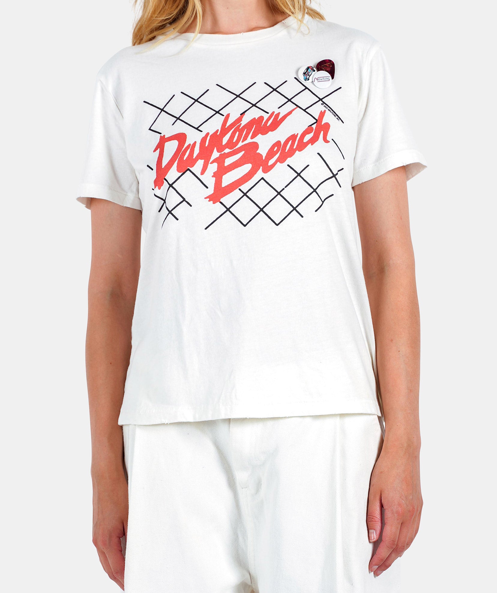 Tee shirt starlight dirty white "RACING"
