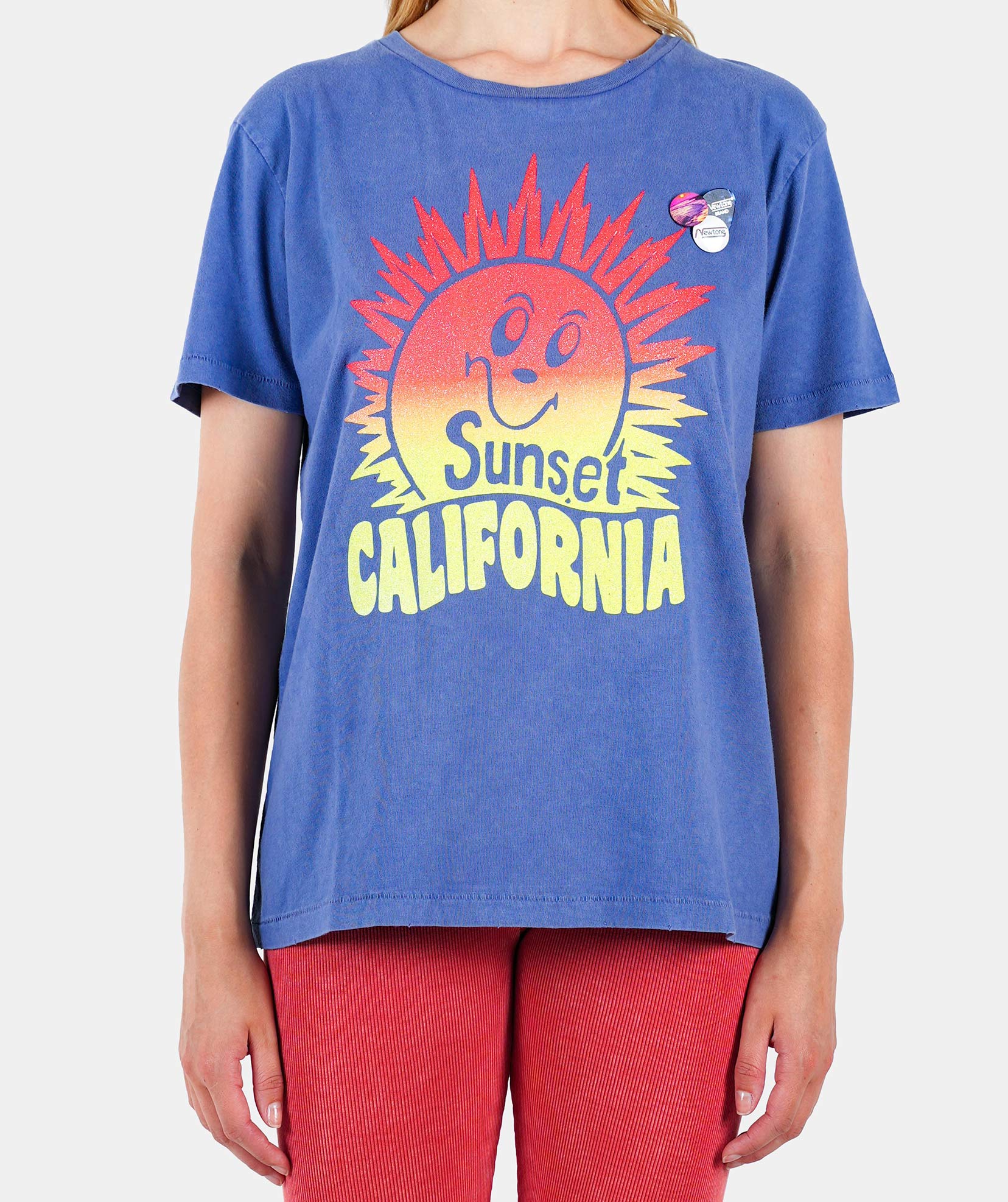 Tee shirt starlight flo blue "SUNLIGHT"