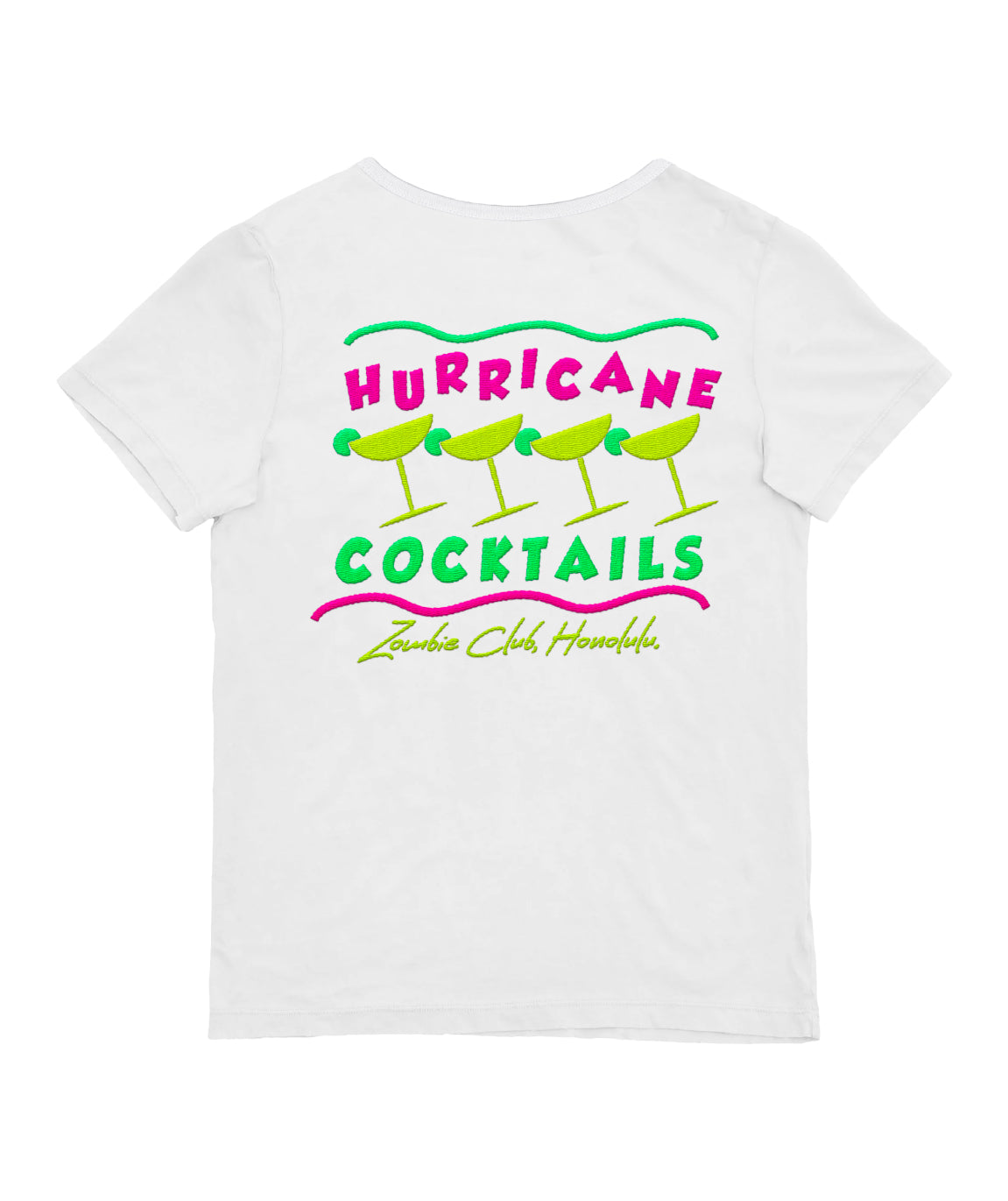 Tee shirt schiffer dirty white "HURRICANE"