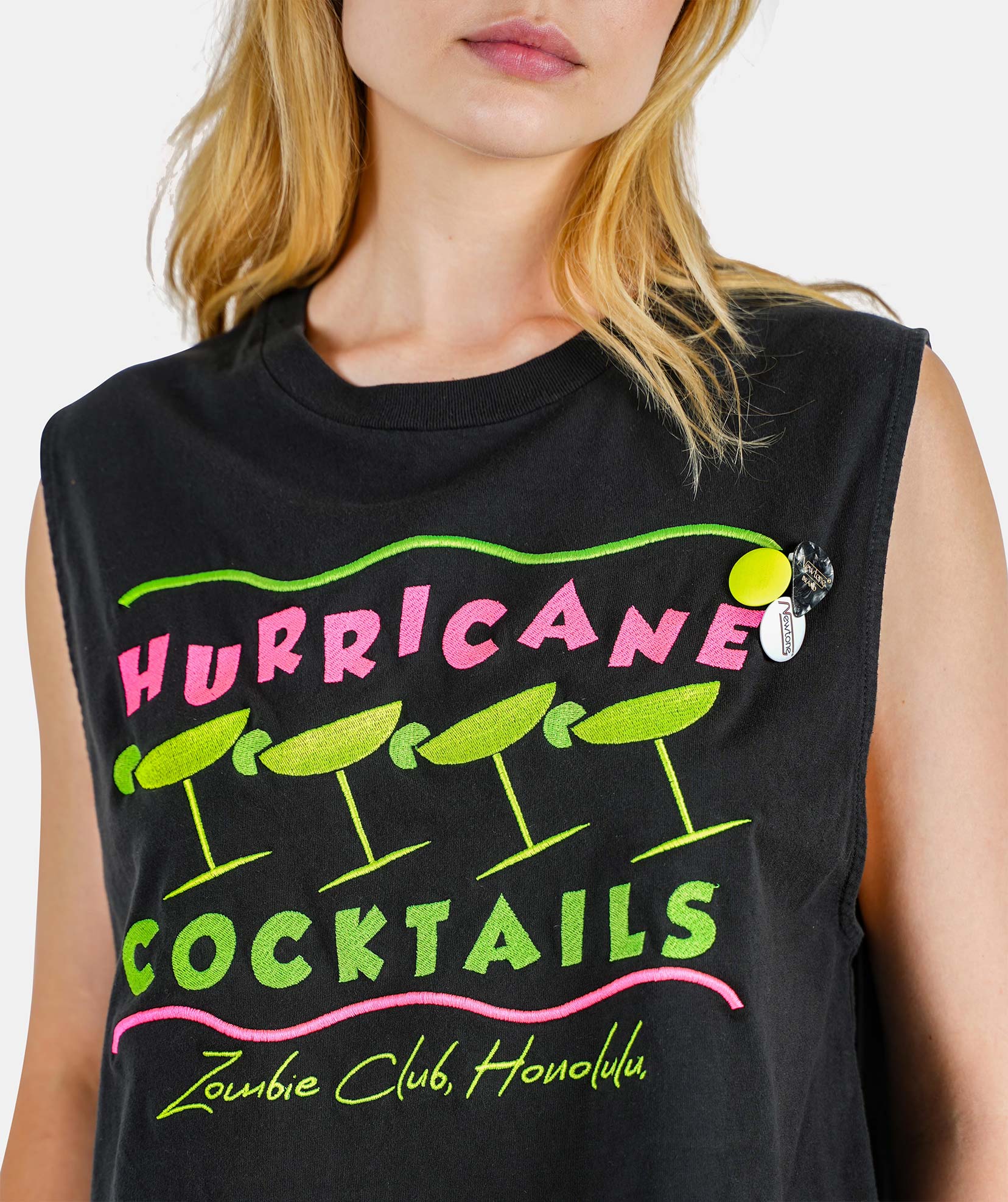 Tee shirt dyer night "HURRICANE"