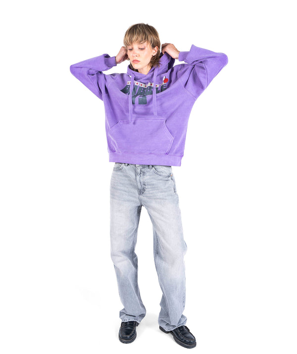 Hoodie jagger purple "BUBBLE"