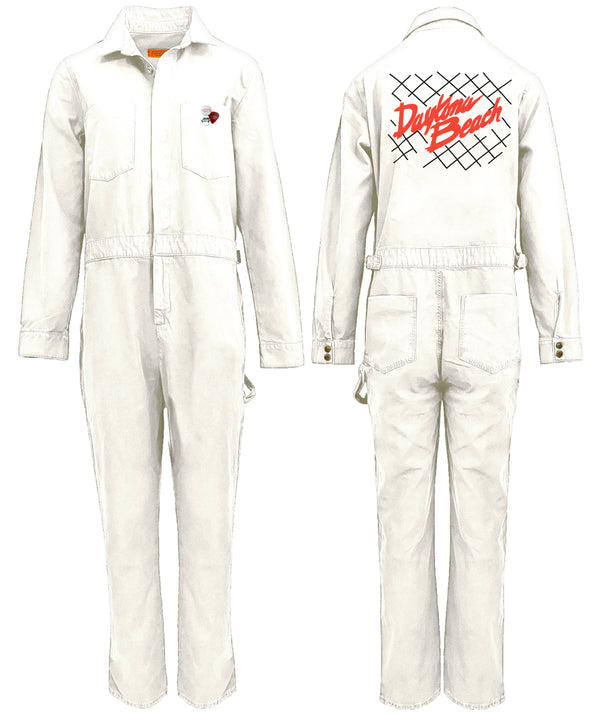 Combinaison jumpsuit natural "RACING"