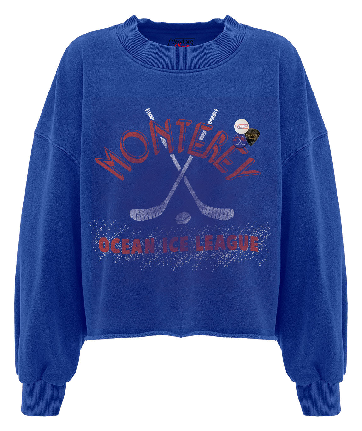 Crop Sweatshirt Royal "Monterey"