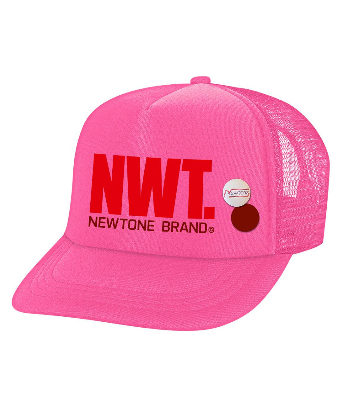 Cap toper fuschia "BRAND FW23" - Newtone