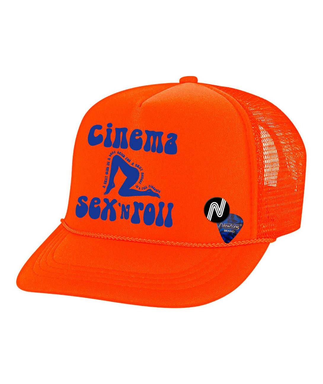 Casquette toper burn "CINEMA" - Newtone