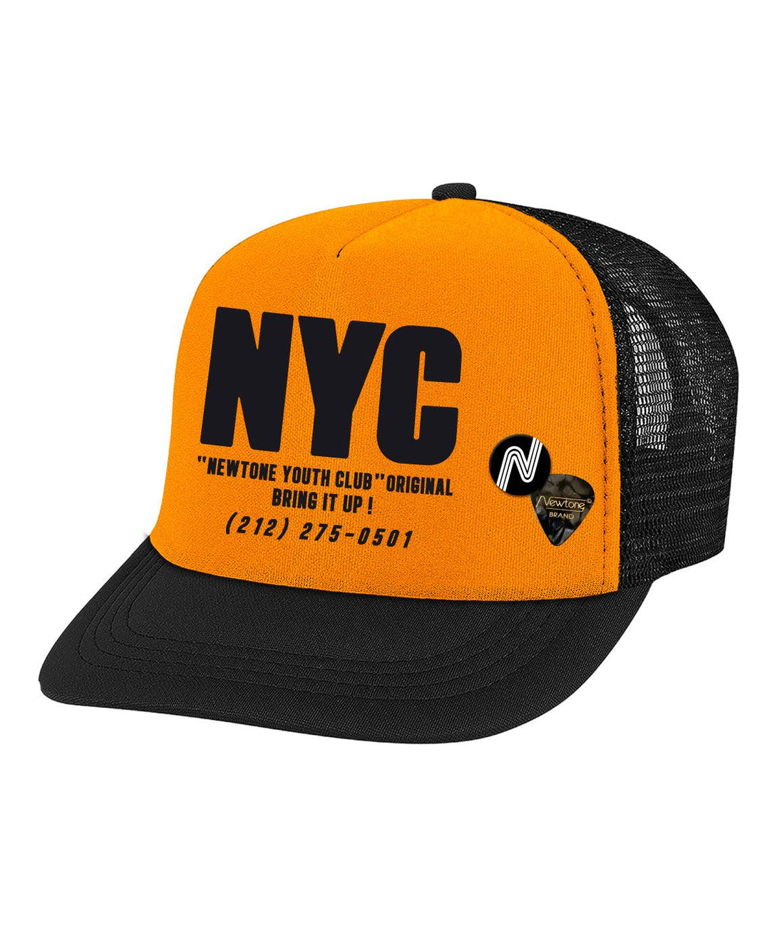 Casquette toper night / mustard "YOUTH SS24" - Newtone