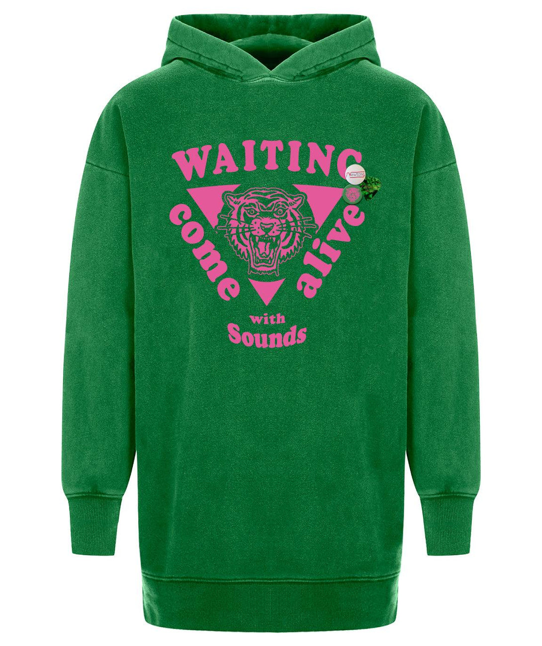 Dress hoodie foster grass "WAITING" - Newtone