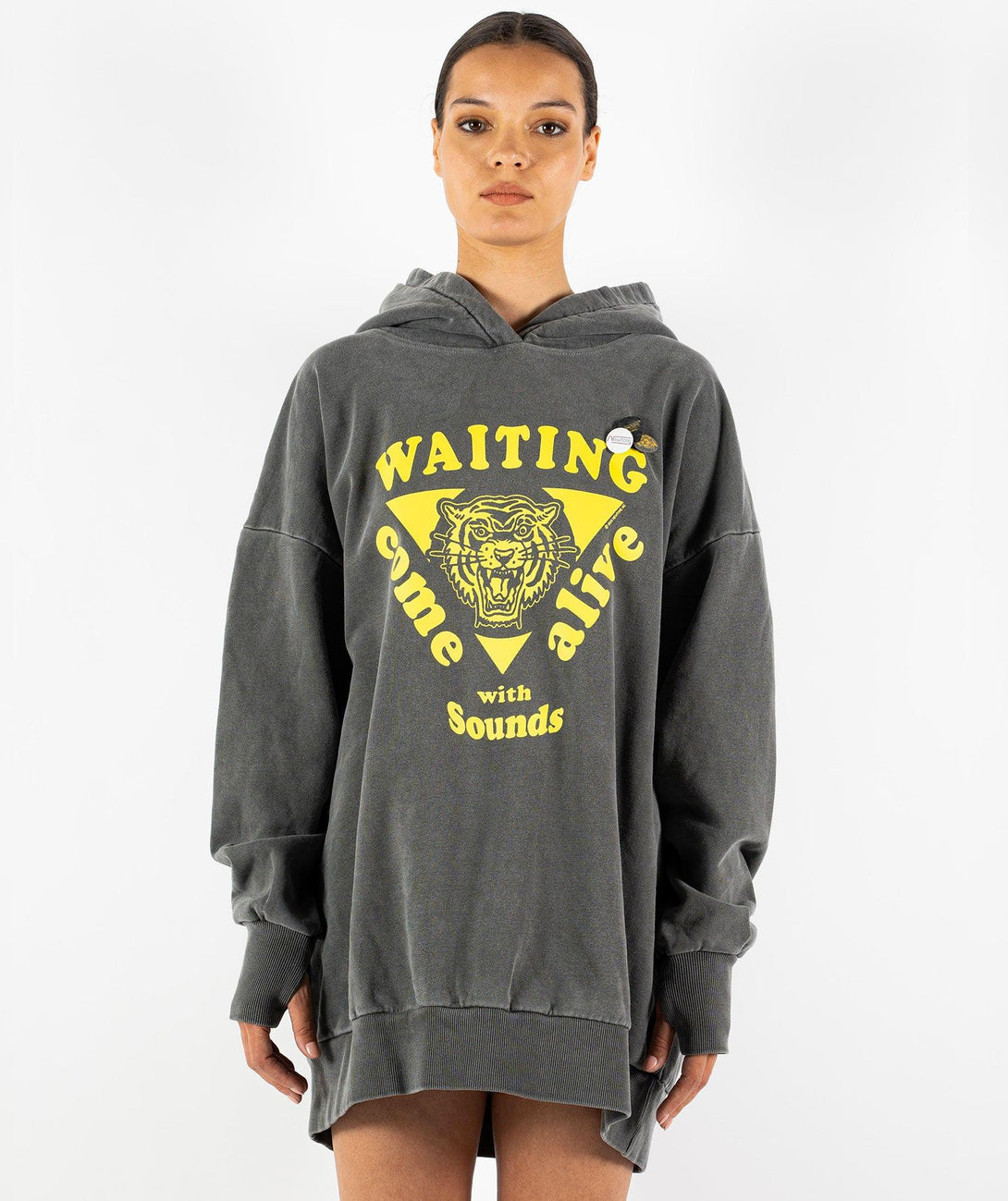 Dress hoodie foster pepper "WAITING" - Newtone