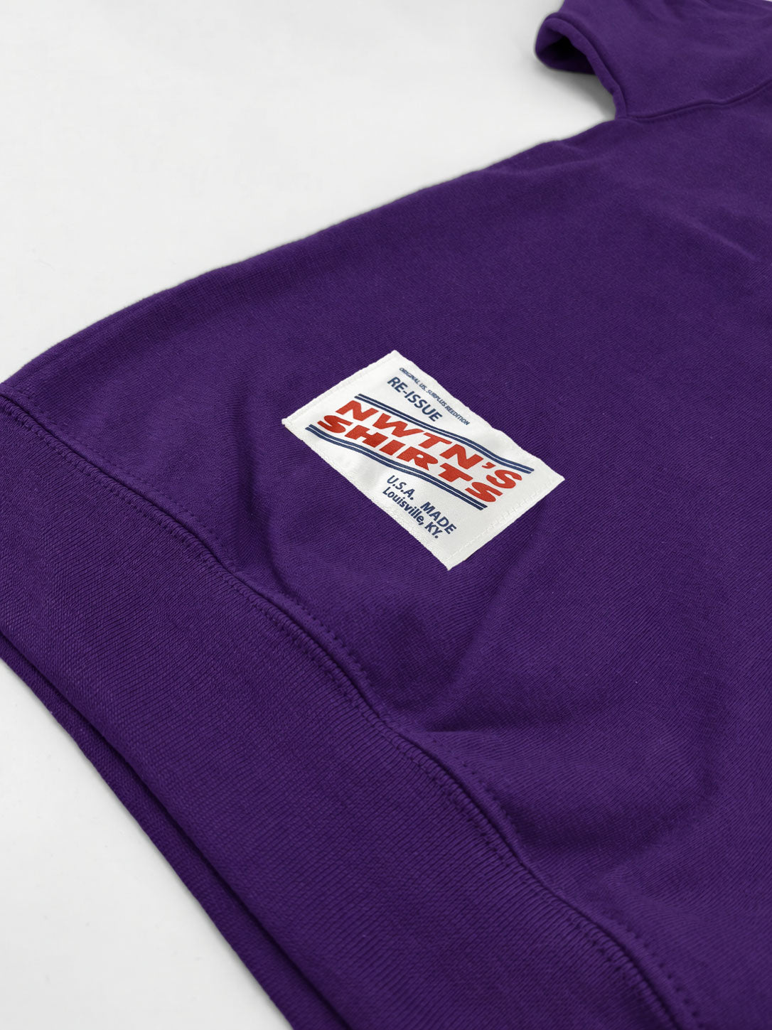 Sweatshirt taylor purple "ALASKA"