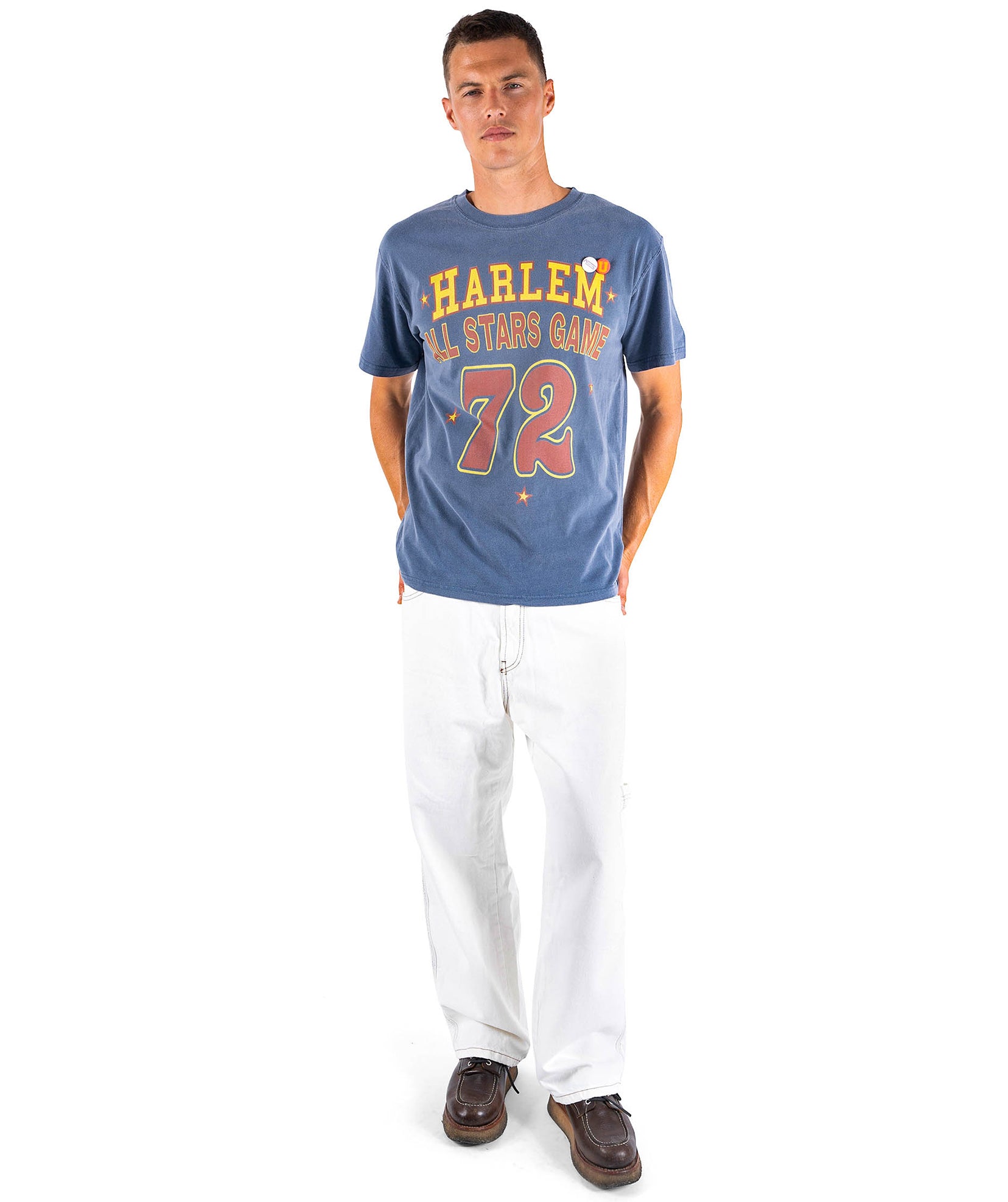 Tee shirt trucker denim "HARLEM"