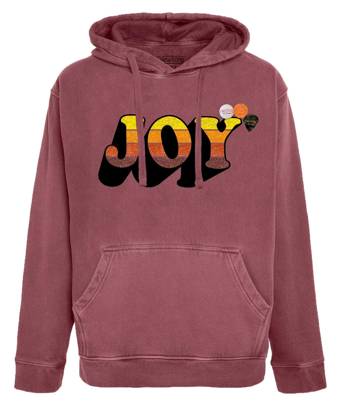 Hoodie jagger brick "JOY FW23" - Newtone