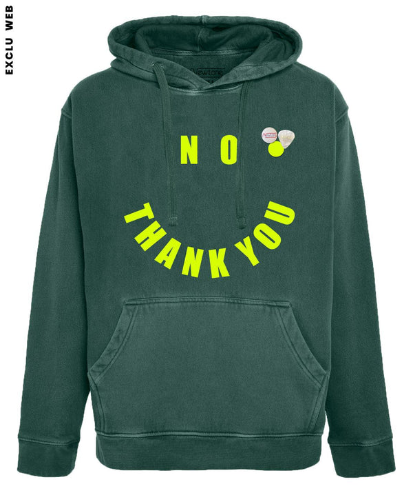 Hoodie jagger forest "NO" - Newtone