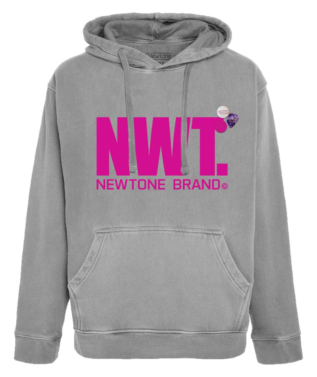 Hoodie jagger grey "BRAND FW23" - Newtone