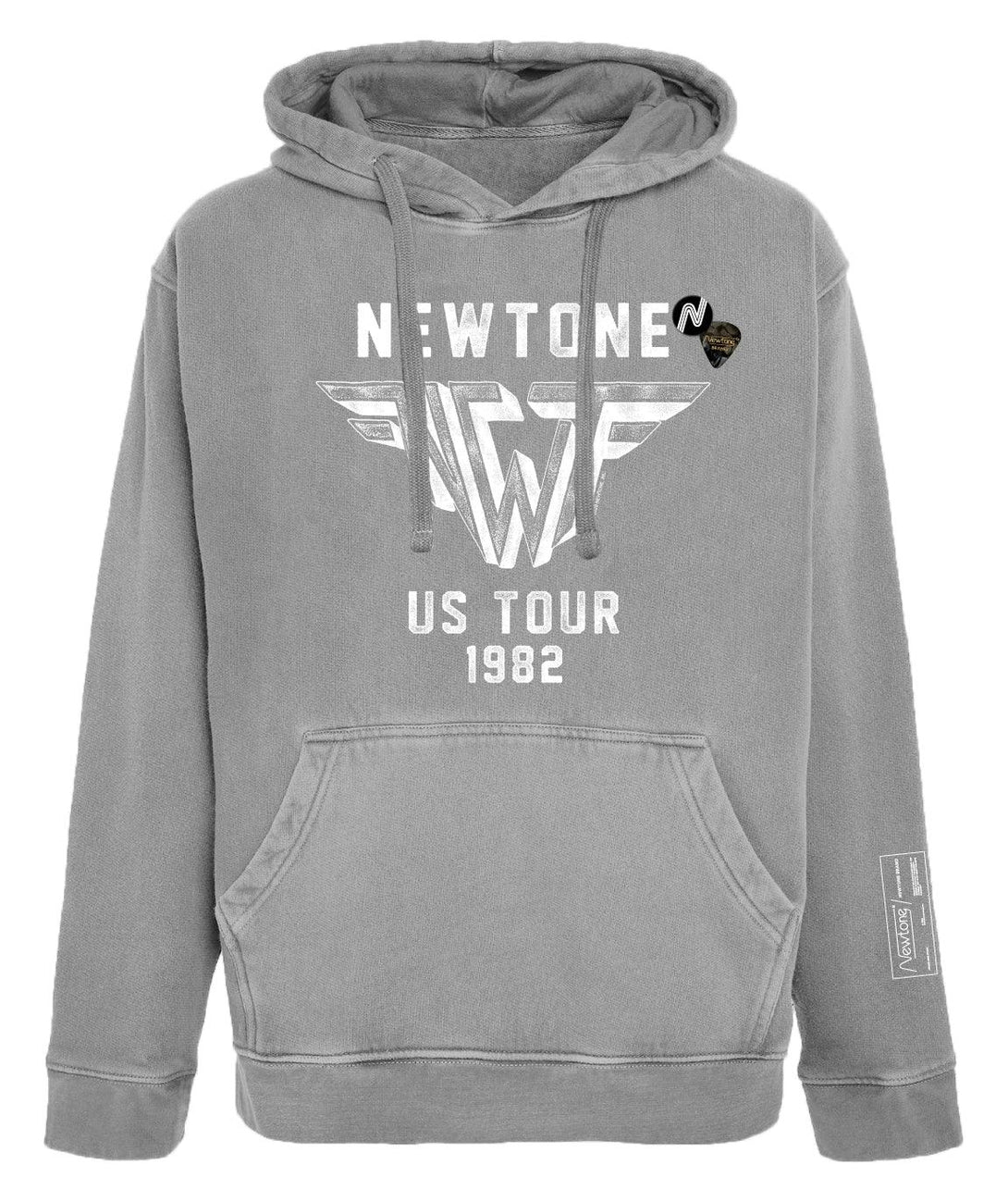 Hoodie jagger grey "WINGS SS24" - Newtone