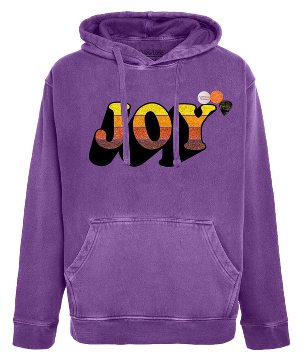 Hoodie jagger purple "JOY FW23" - Newtone