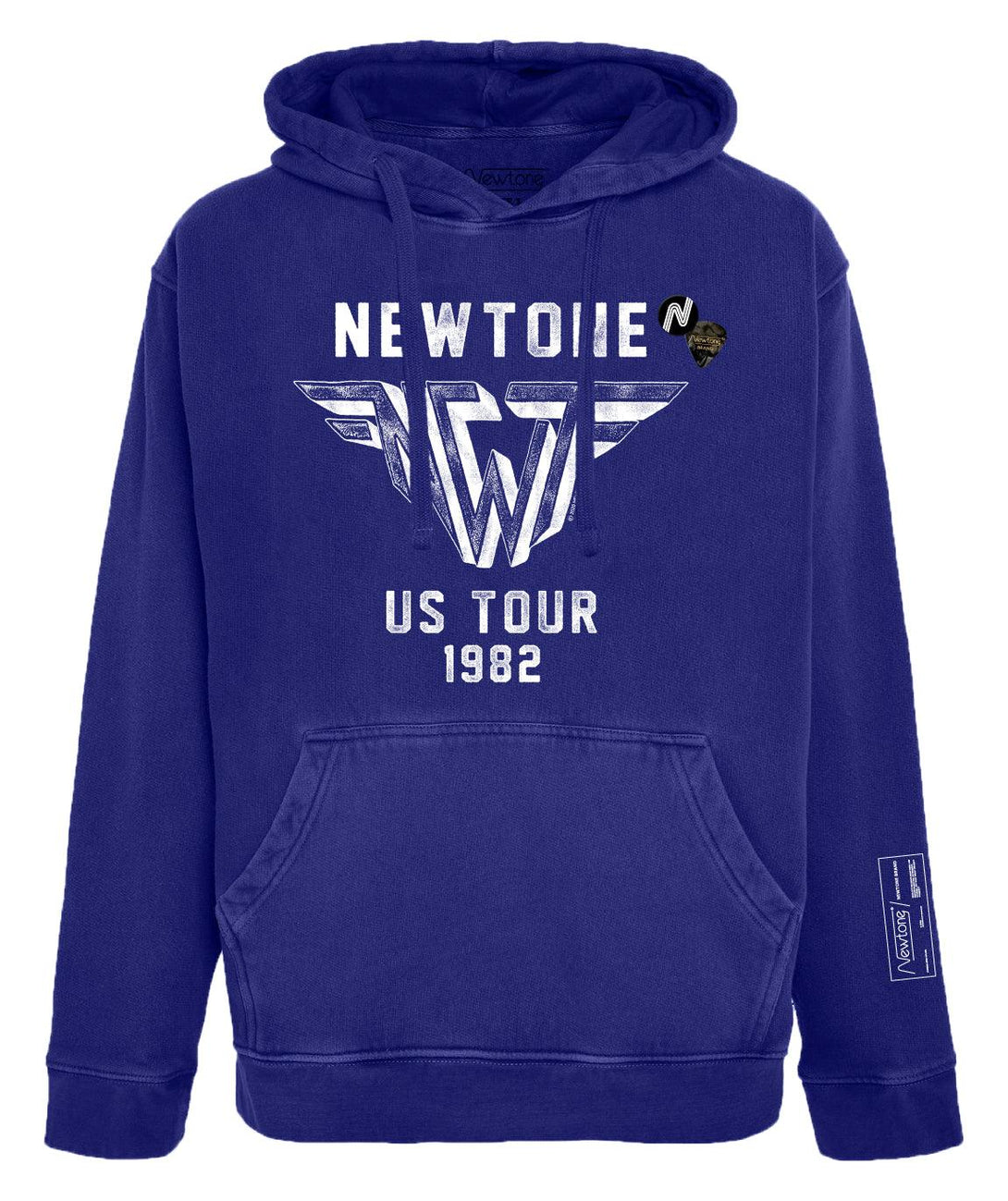 Hoodie jagger royal "WINGS SS24" - Newtone