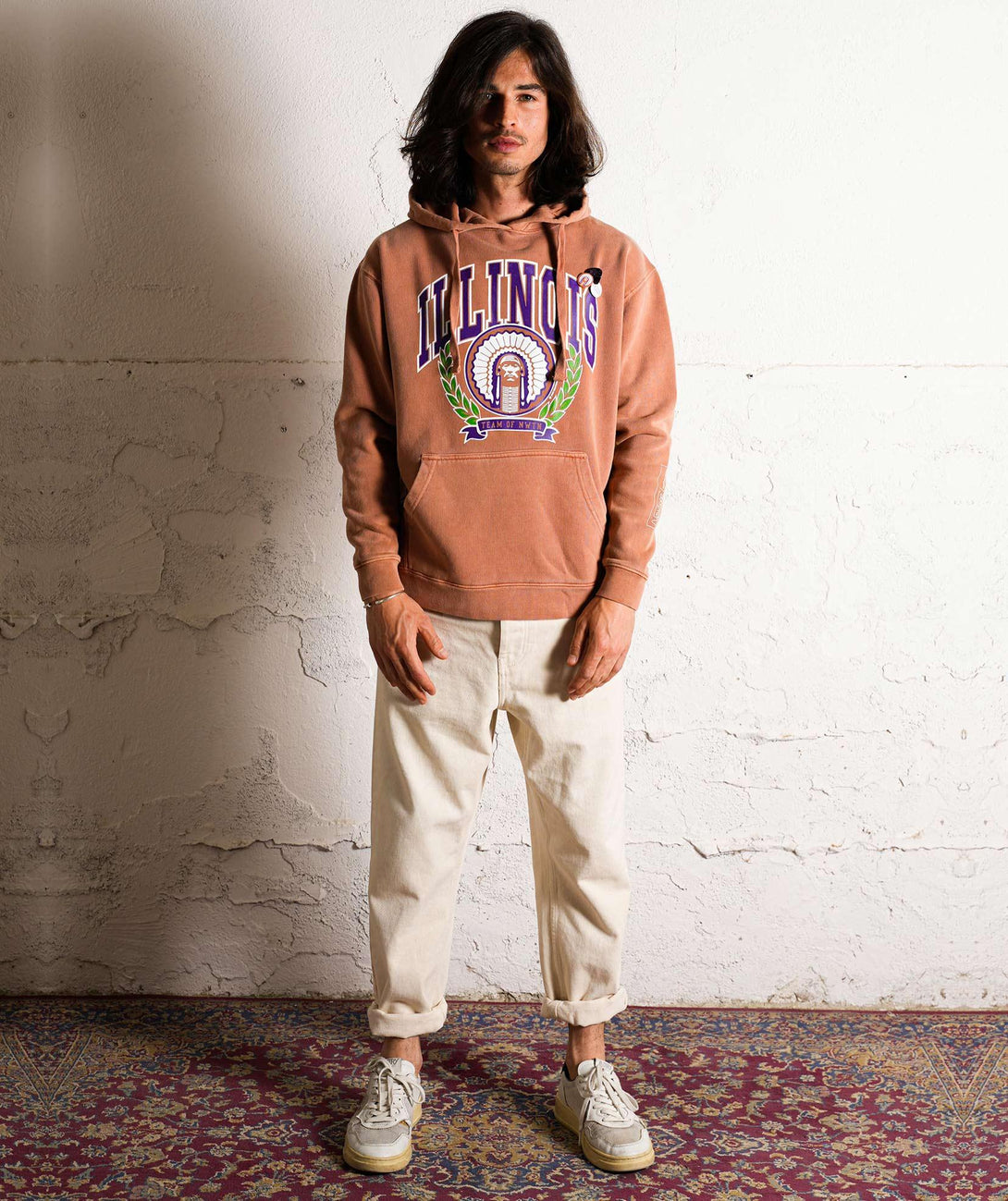 Hoodie jagger yam "ILLINOIS SS24" - Newtone