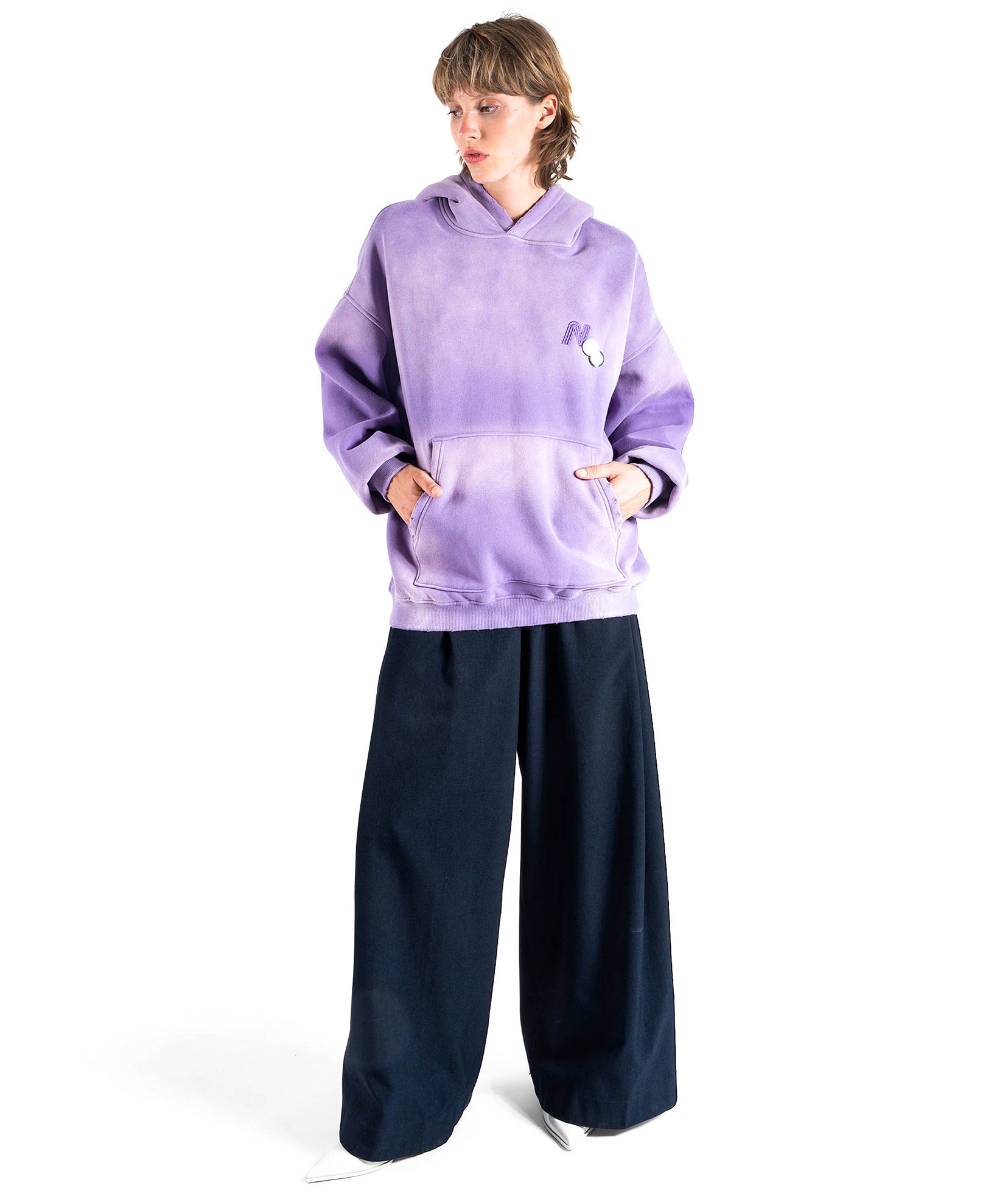 Hoodie skyler vintage purple "TRADE"