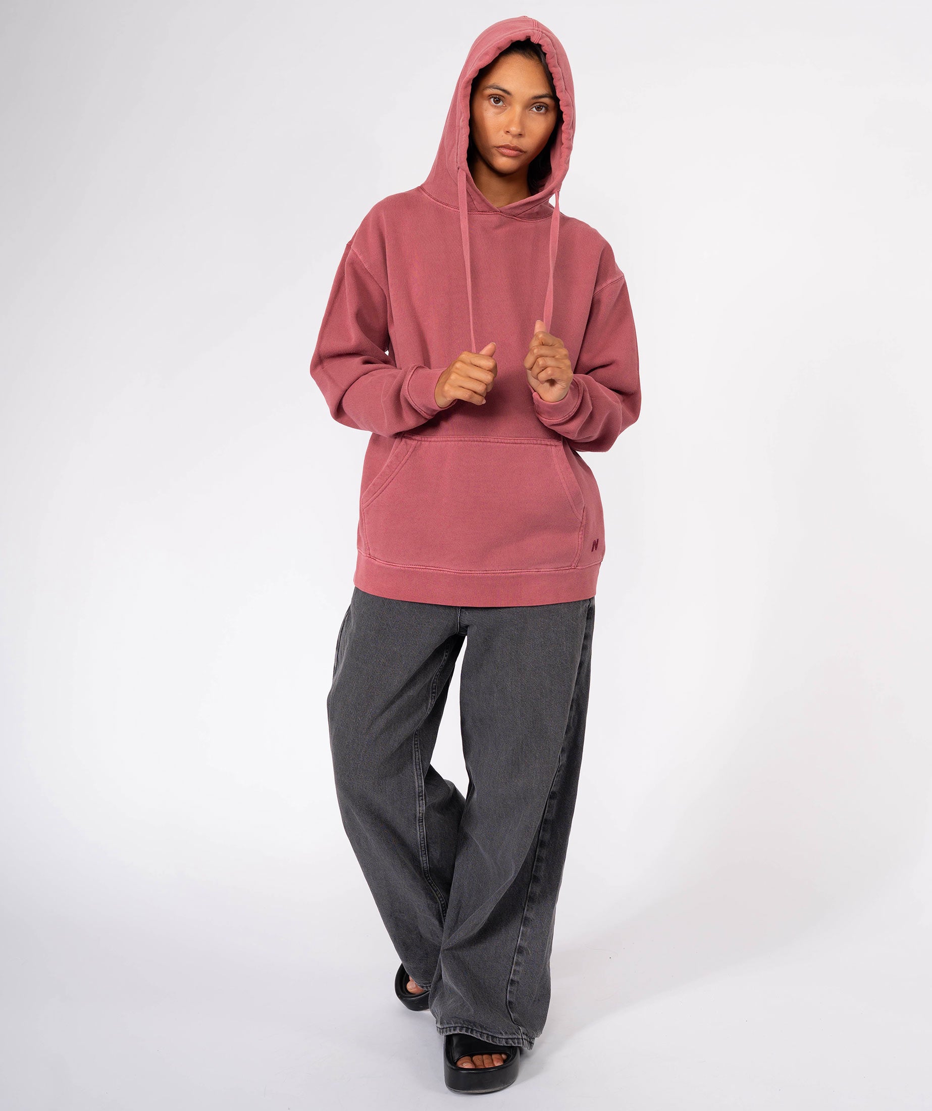 Hoodie jagger brick "DAILY"