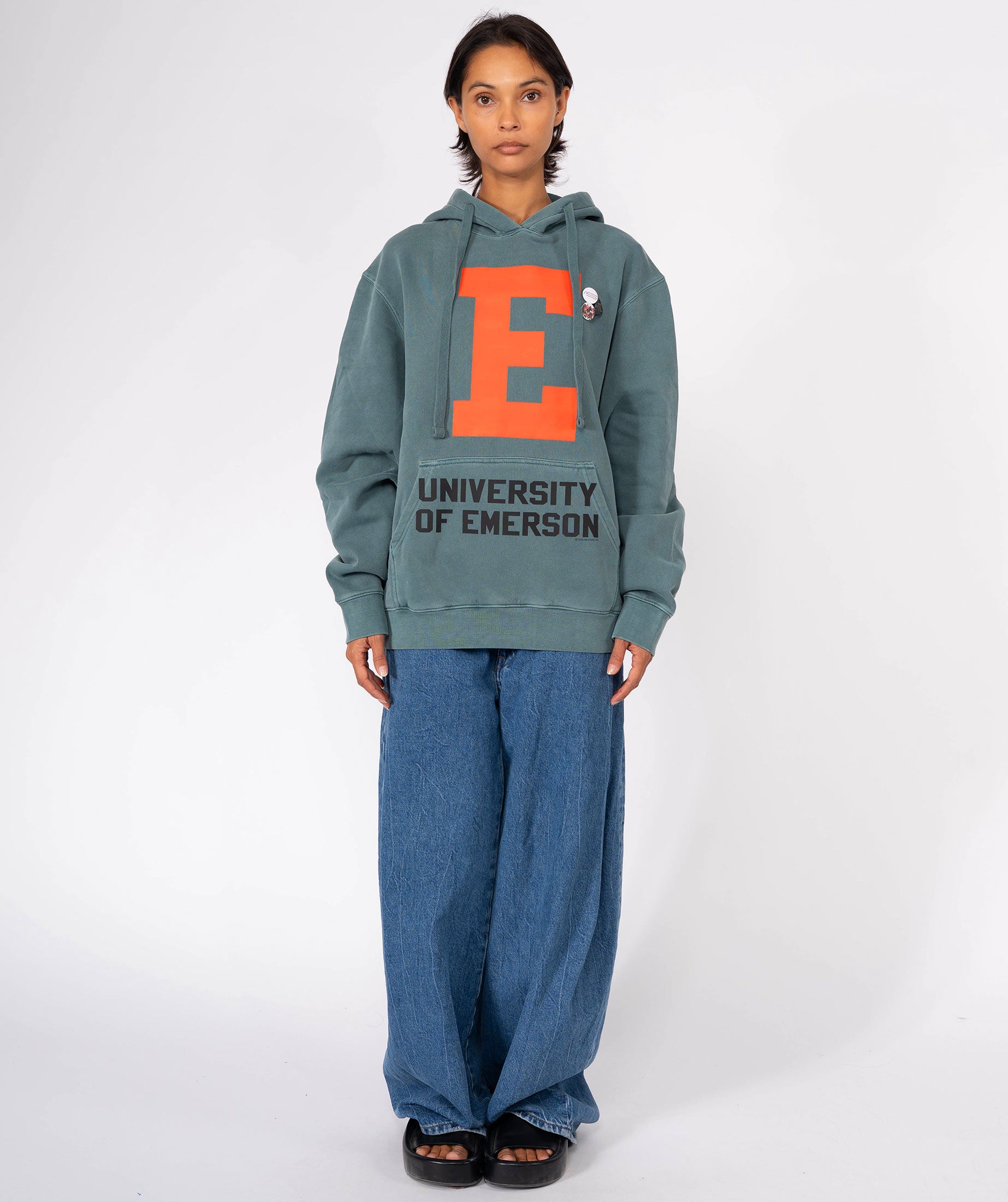Hoodie jagger forest "LETTERS"