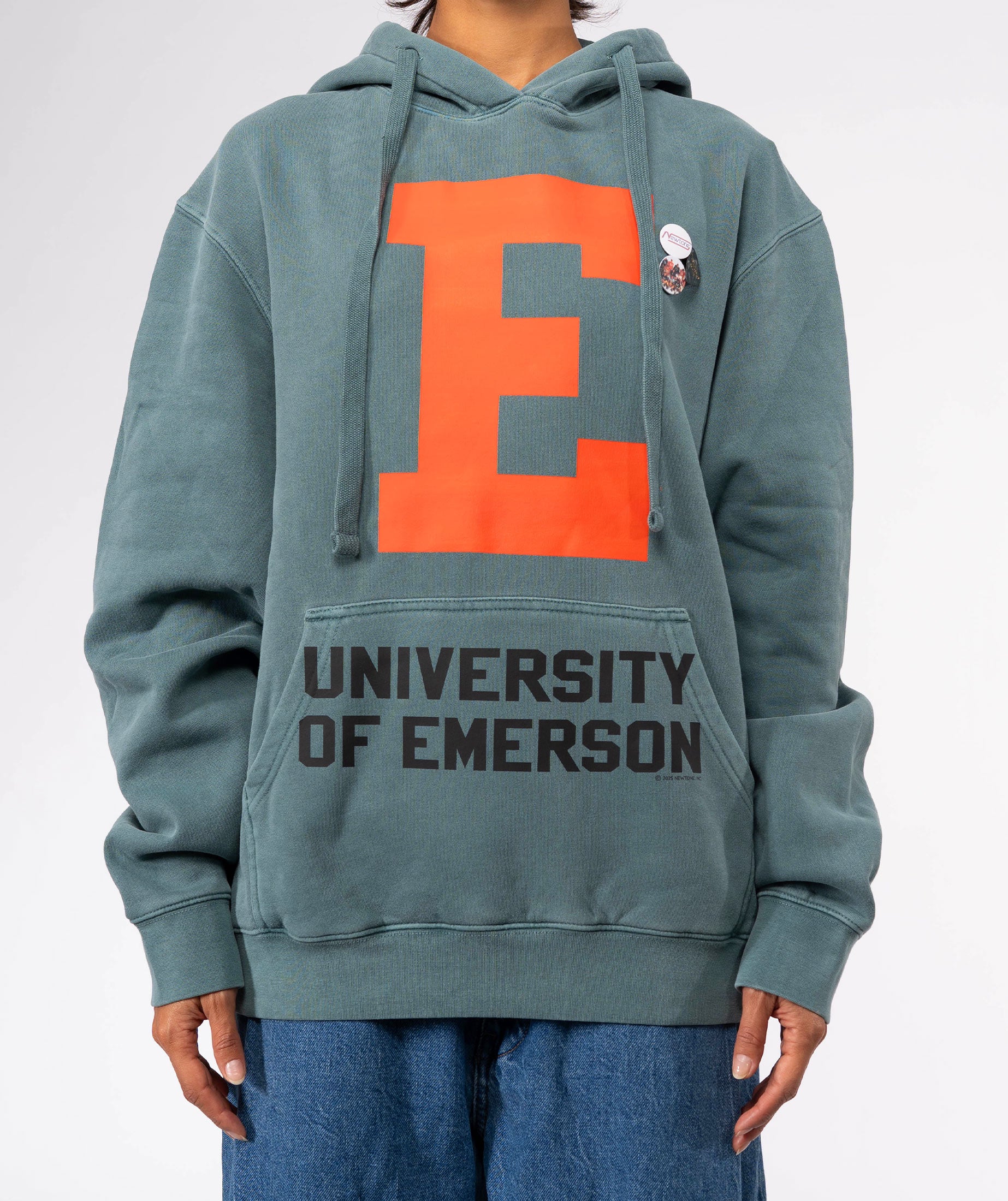 Hoodie jagger forest "LETTERS"