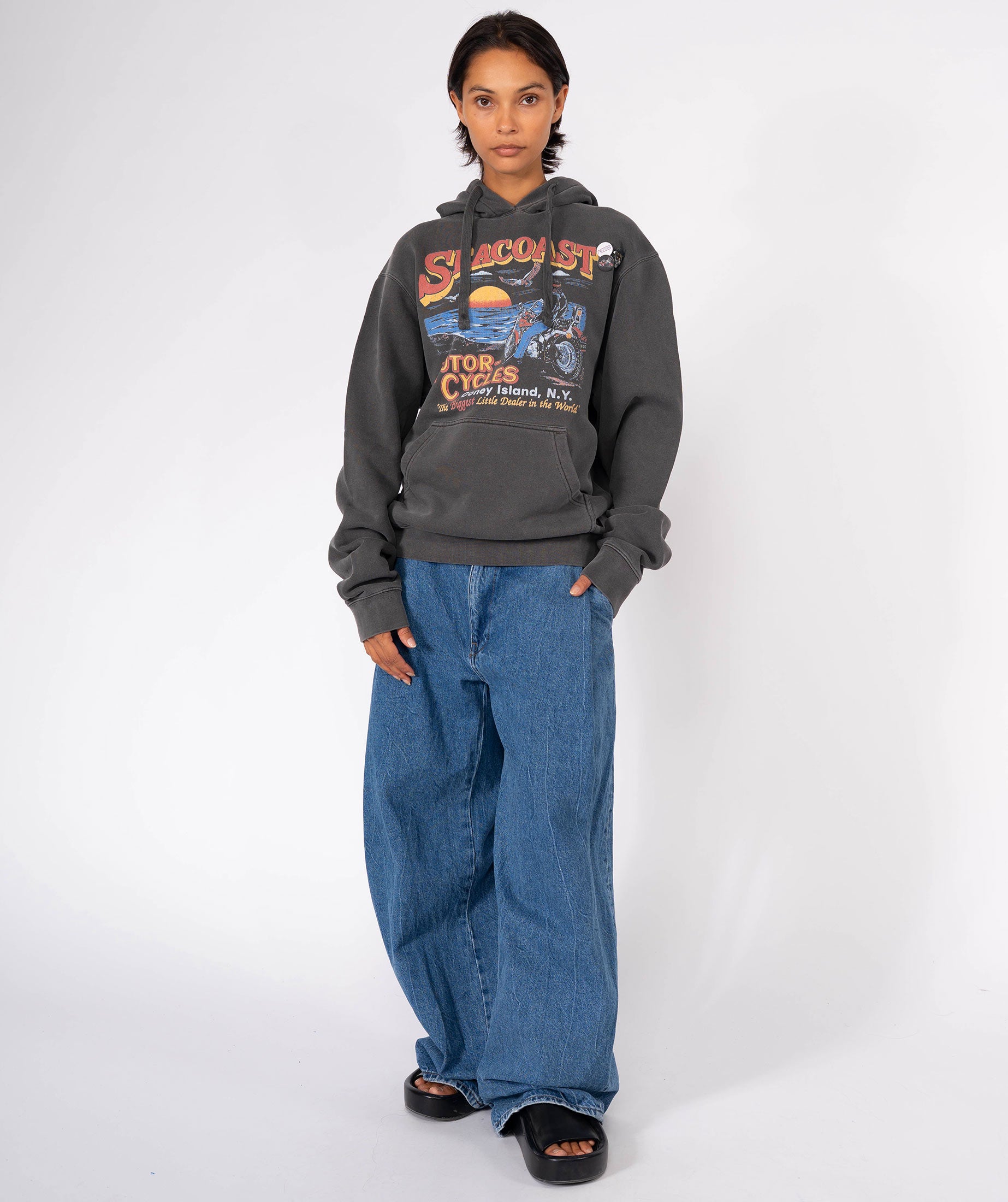 Hoodie jagger pepper "SEACOAST"