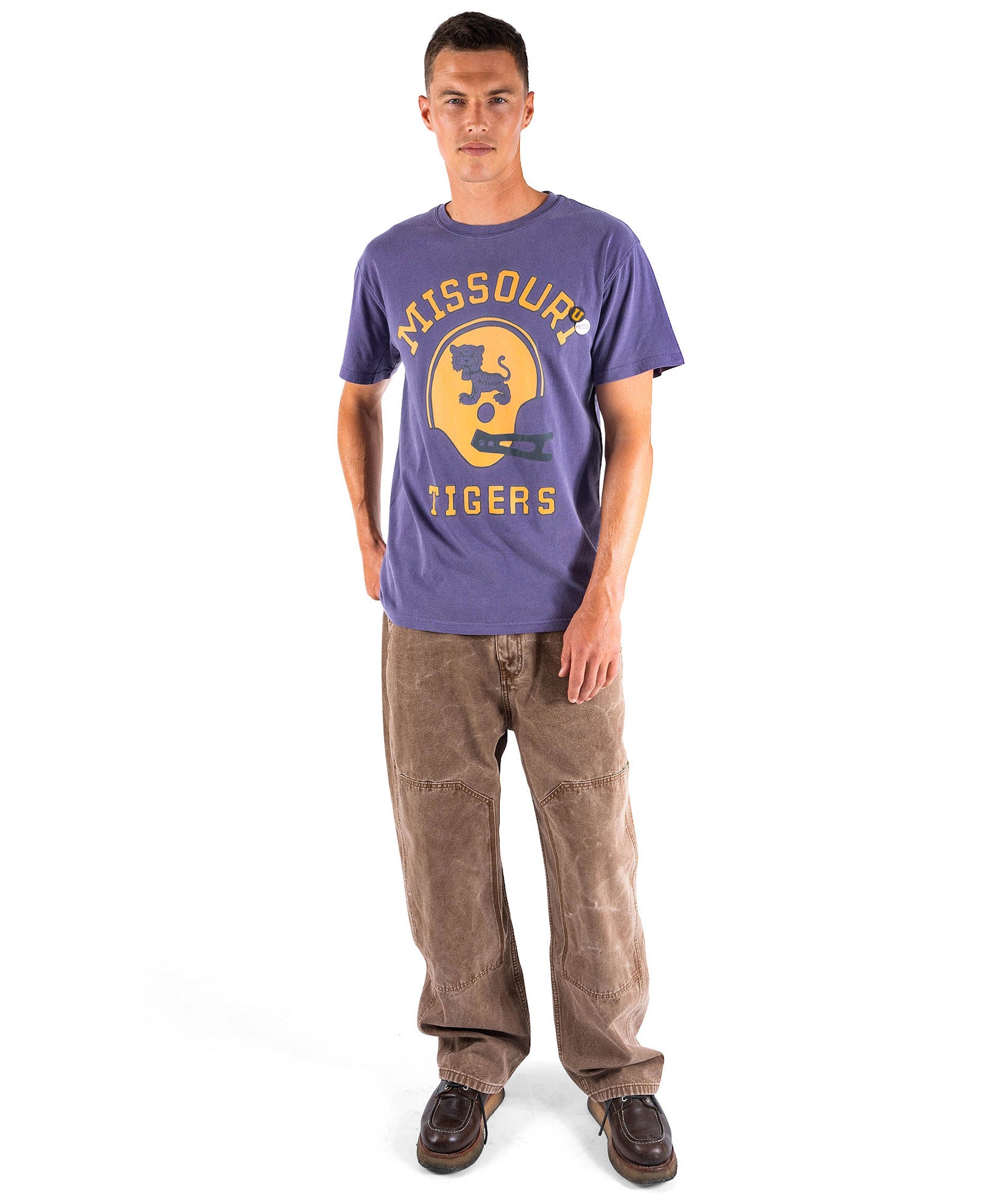 Tee shirt trucker grape "MISSOURI"